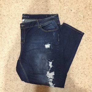 Dark Wash Girlfriend👖